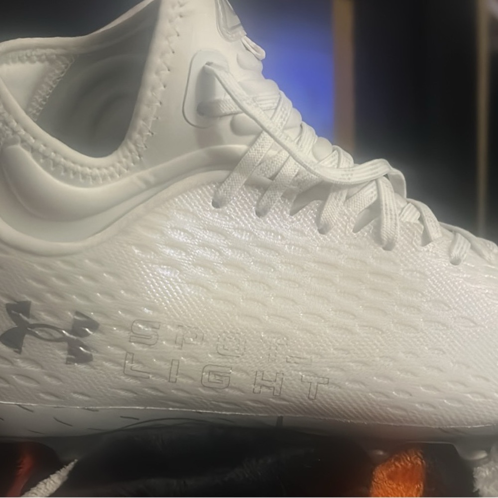 Under Armour Sport Light White Football Cleats